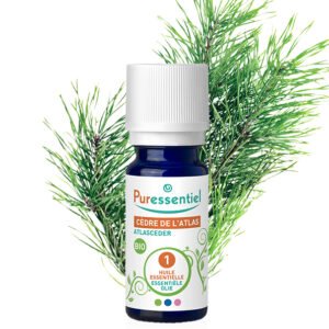PURESSENTIELLE huile essentielle de cèdre de l’atlas bio 5ml