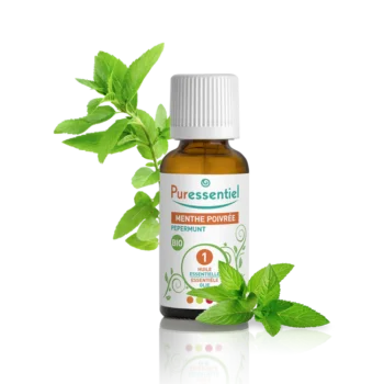PURESSENTIELLE huile essentielle de menthe poivrée bio 10ml