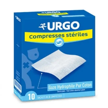 URGO compresses stériles 40cm x 40cm