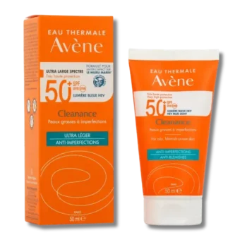 Avène crème solaire invisible SPF 50+ - peaux sensibles à sèches