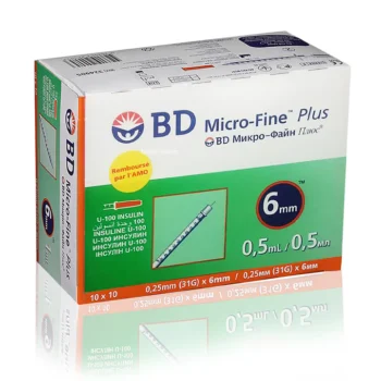 MICROFINE seringue b.d 0.5ml microfine
