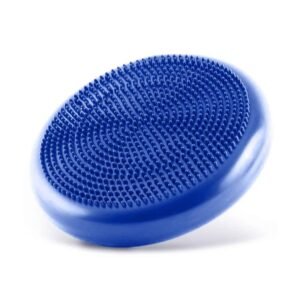 Coussin d’équilibre gonflable bleu diam 35cm