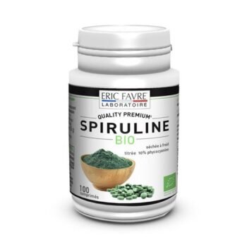 Eric Favre Spiruline Vegan Bio – 100 comprimés
