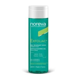 Noreva Exfoliac Gel Moussant Doux Sans Savon Visage & Corp- 200ml