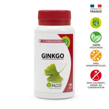 MGD Ginkgo – Pilulier 120 gélules