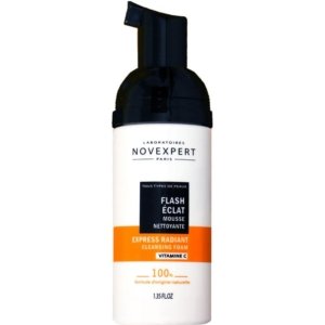 Noverxpert Mousse Nettoyante Flash Eclat Format Voyage 40ml
