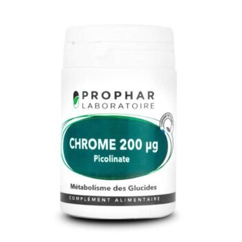 Prophar Chrome Picolinate – 50 gélules – 200 µg