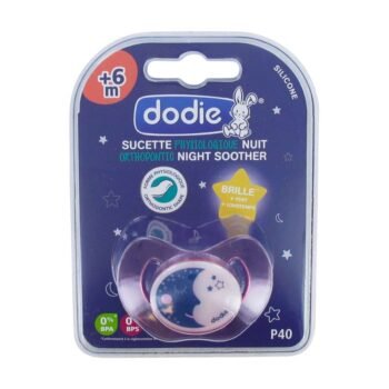 DODIE sucette physio 6 mois+ nuit n p40 x1