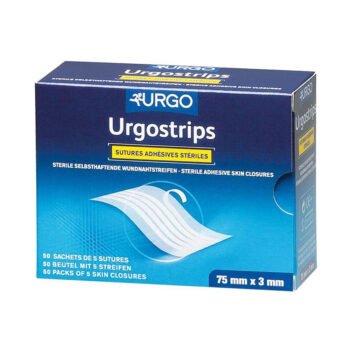 URGO Pharma strip fabric bandes pour sutures cutanées 13 x 102mm/boîte 100u
