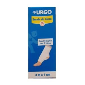 URGO bande de gaze hydrophile 3m x 7cm