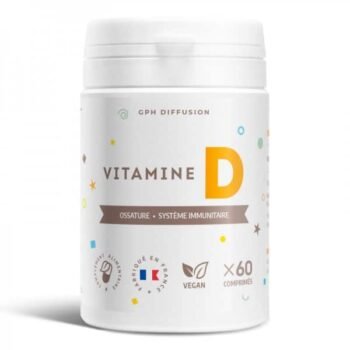 GPH Vitamine D3 – 60 comprimés – 5 µg