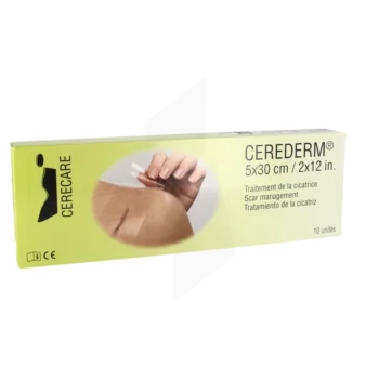 CEREDERM pansement cicatrisant silicone 5 x 30cm