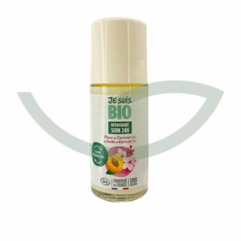 JE SUIS BIO déodorant roll-on 24h fleur de cerisier abricot 50ml