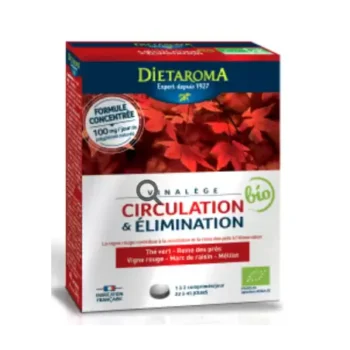 Dietaroma Circulation & Élimination – 60 comprimés