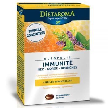 Dietaroma Olépolis Immunité Nez–Gorge–Bronches – 20 ampoules