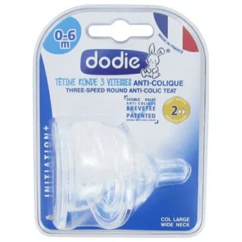 DODIE tétine anti-colique large 0-6 mois d2