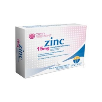 Fenioux Zinc – 15 mg – 60 comprimés