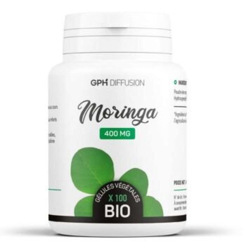 GPH Moringa – 200 gélules – 400 mg