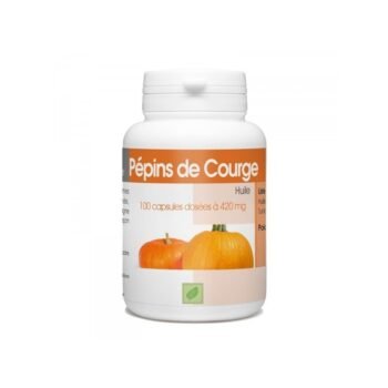 GPH Pépins de Courge – 100 capsules – 420 mg