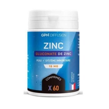 GPH Gluconate de Zinc – 60 comprimés
