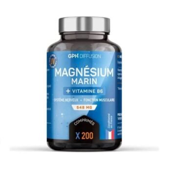 GPH Magnésium Marin + Vit. B6 – 200 comprimés