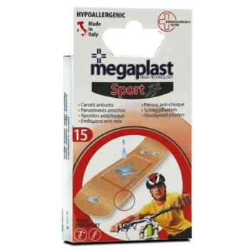MEGAPLAST pansement sport anti-choc boîte 15