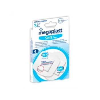 MEGAPLAST soft sparadrap peaux délicates boîte 4