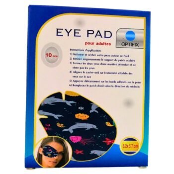 OPTIFIX compresse oculaire adulte c.chaire/10 marron