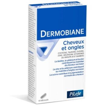 Pileje Dermobiane Cheveux & Ongles – 40 gélules