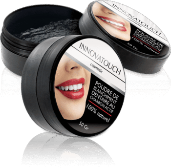 INNOVATOUCH poudre charbon blanchiment dentaire pot 50g
