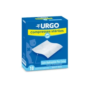 URGO compresses stériles 20cm x 20cm