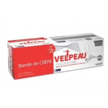 VELPEAUX bandes rouges 5cm