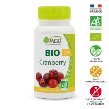 MGD CRANBERRY- Bio Pilulier de 30 gélules