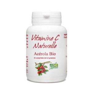 GPH Vitamine C Acérola Bio – 30 comprimés – 1000 mg
