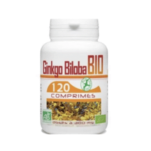 GPH Ginseng Rouge Bio + Échinacée + Ginkgo Biloba – 120 comprimés – 400 mg