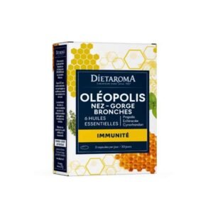 DIETAROMA OLEPOLIS IMMUNITE NEZ-GORGE-BRANCHES- 60 CAPSULES