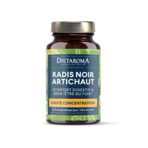 DIETAROMA Radis Noir + Artichaut – 60 comprimés