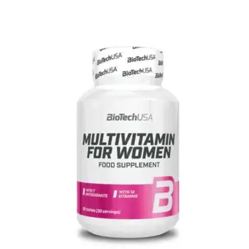 BioTech Multivitamin for Women – 60 Tablettes – 30 Servings
