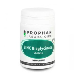 Prophar Bisglycinate de Zinc – 50 gélules