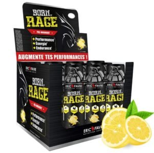 ERIC FAVRE BORN OF RAGE VEGAN, EXPLOSIVE PRE-WORK OUT- 12 FLACONS DE 15ML