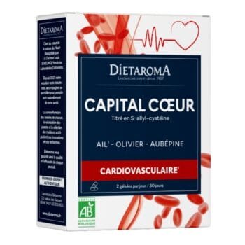 Dietaroma Ail Olivier Aubépine Bio – Cardiovasculaire