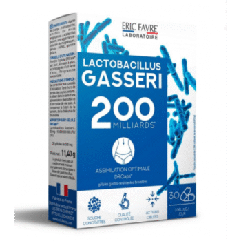 Eric Favre Lactobacillus Gasseri 200 – 30 gélules