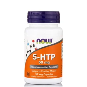 NOW FOOD 5-HTP 50mg 30 CAPSULES veg