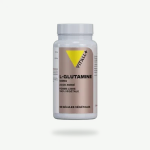 VITALL+L-GLUTAMINE 500mg-60 GELULES VEGETALES