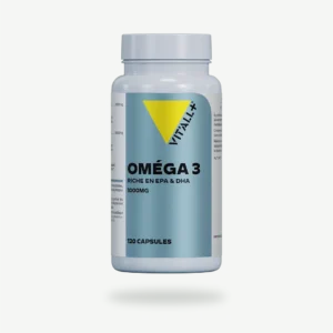 VITALL+ OMEGA 3 (Huile de poisson) 1000mg-120 CAPSULES