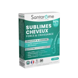 SANTRAOME Sublimes Cheveux Force & Croissance - 30 comprimés