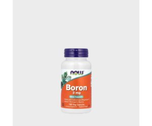 NOW FOOD Boron 3mg 100 Veg Capsules (100 Servings)