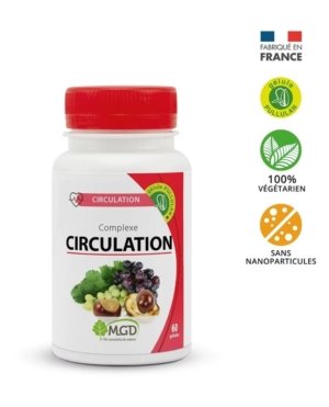 MGD COMPLEXE CIRCULATION- PILULIER DE 60 GELULES