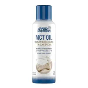 APLIED NUTRITION MCT Oil 490ml-100% MEDIUM-CHAIN TRIGLYCEDIDES RICHE EN C8 & C10.: Énergie Cétogène & Keto
