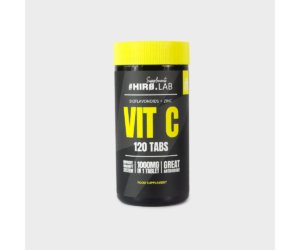 HIROLAB Vitamine C Vit C 1000mg 120 Comprimés (120 Servings)